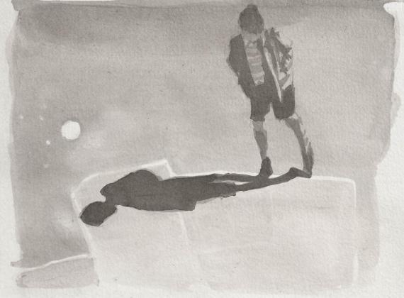 Boy with Shadow