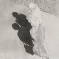 Couple with Shadow In Transit
